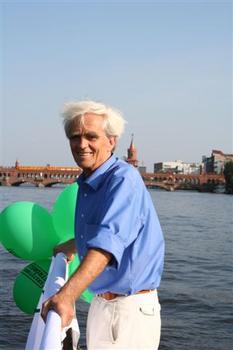 Bundestagswahlkampf 2005: Tour durch die Strandbars und -bäder