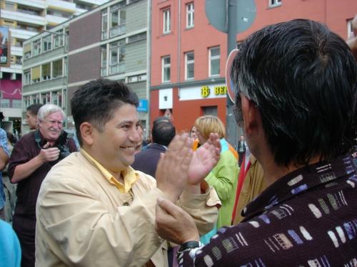 Bundestagswahlkampf 2005: Spaziergang durch Berlins Herz - Kreuzberg