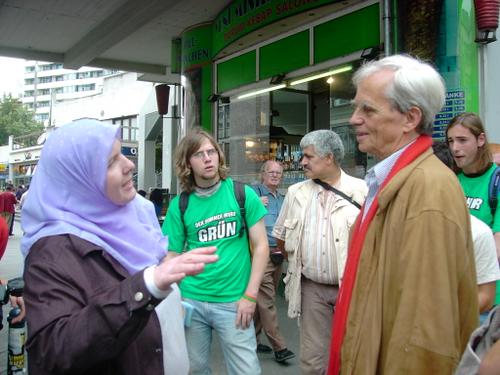 Bundestagswahlkampf 2005: Spaziergang durch Berlins Herz - Kreuzberg (3)