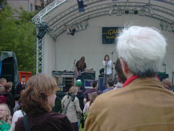 Bundestagswahlkampf 2005: "ParkMusic - Musik gegen Rassismus"