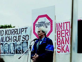Rede anlässlich des Berliner Bankenskandals