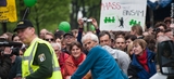 Antinazi-Blockaden am 1. Mai 2010