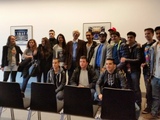 Schülerinnen und Schüler aus der Hermann-Hesse-Schule zu Besuch im Bundestag