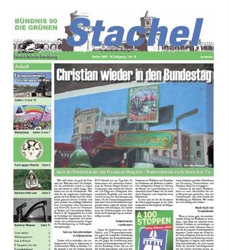 Die Kiezzeitung "Der Stachel" als praktischer PDF Download