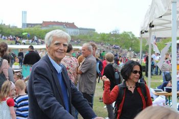 Hans-Christian auf dem Familienfest im Görlitzer Park