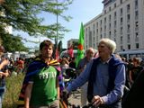 Proteste gegen NPD-Hetze in Berlin