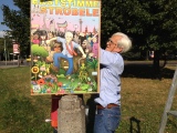 Wahlkampf: Plakatieren, plakatieren, plakatieren...
