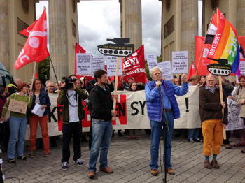 Demonstration "Nein zum Krieg in Syrien!"