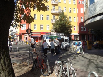 1. September Wahlkampfstand in Prenzlberg Ost