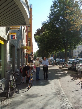 1. September Wahlkampfstand in Prenzlberg Ost