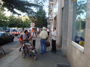 1. September Wahlkampfstand in Prenzlberg Ost