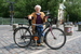 Hans-Christian mit seinem Fahrrad
