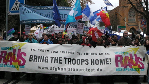 Afghanistan-Demo am 3.12.2011 in Bonn